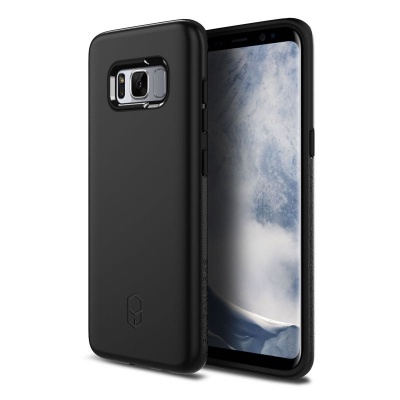 Samsung Galaxy S8 Plus Patchwork Level ITG Series Case Black
