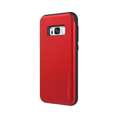 Samsung Galaxy S8 Plus Sky Slide Bumper Case Red