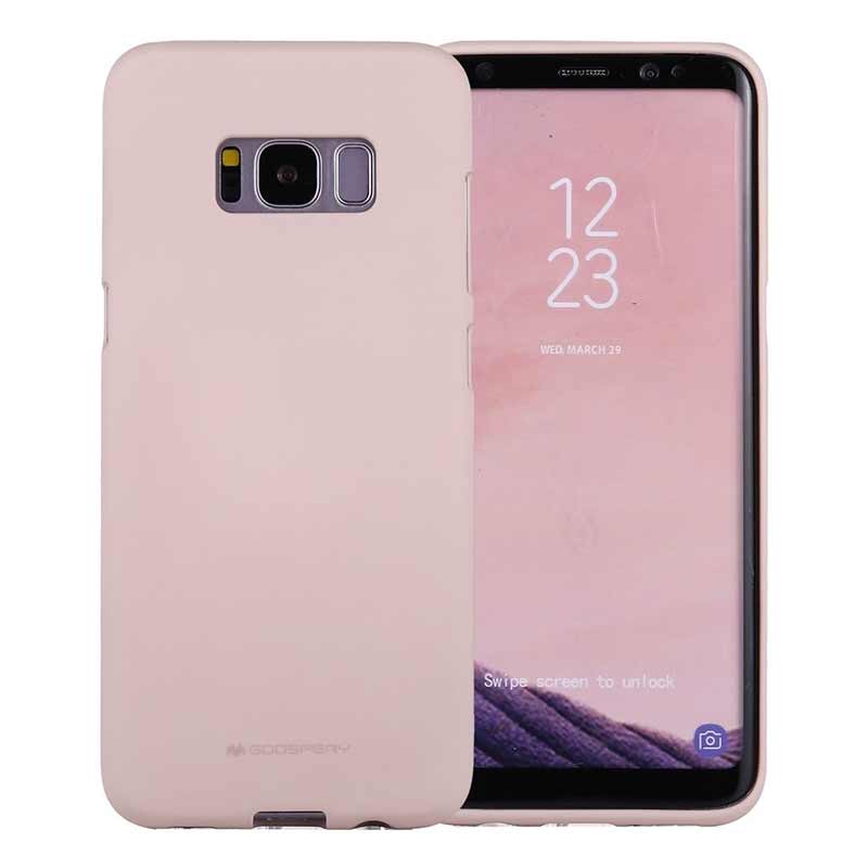 Samsung Galaxy S8 Soft Feeling Case  Pinksand