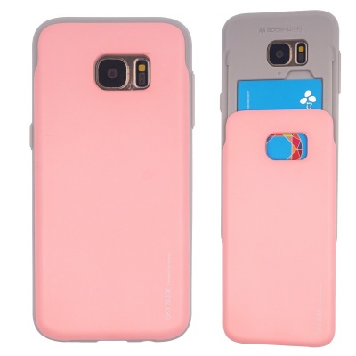 Samsung Galaxy S6 Sky Slide Bumper Case BabyPink