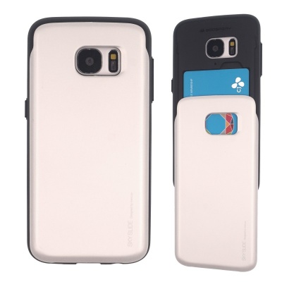 Samsung Galaxy S6 Sky Slide Bumper Case Silver