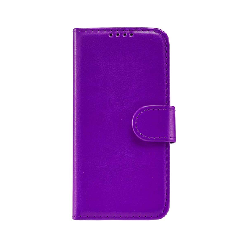 iPhone XR Wallet Case Purple