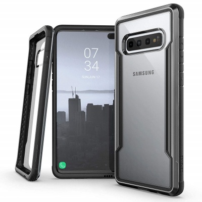 Samsung Galaxy S10 Plus Case X-Doria Defense Shield Series- Black
