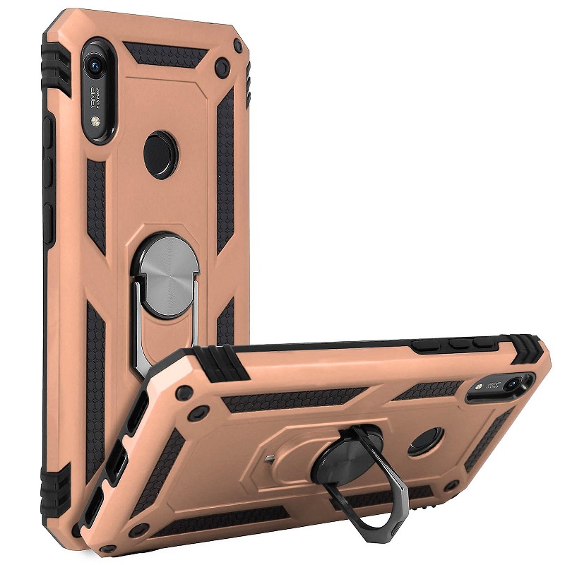 Huawei Y6 2019 Ring Armor Cover - Gold