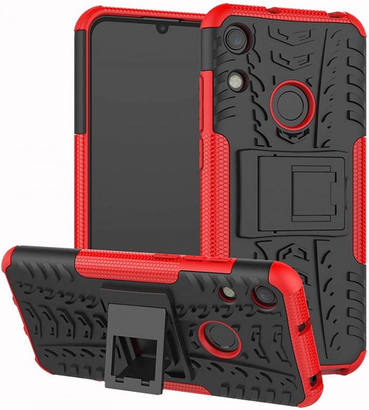 Huawei P Smart 2019 Tyre Defender Cover Red