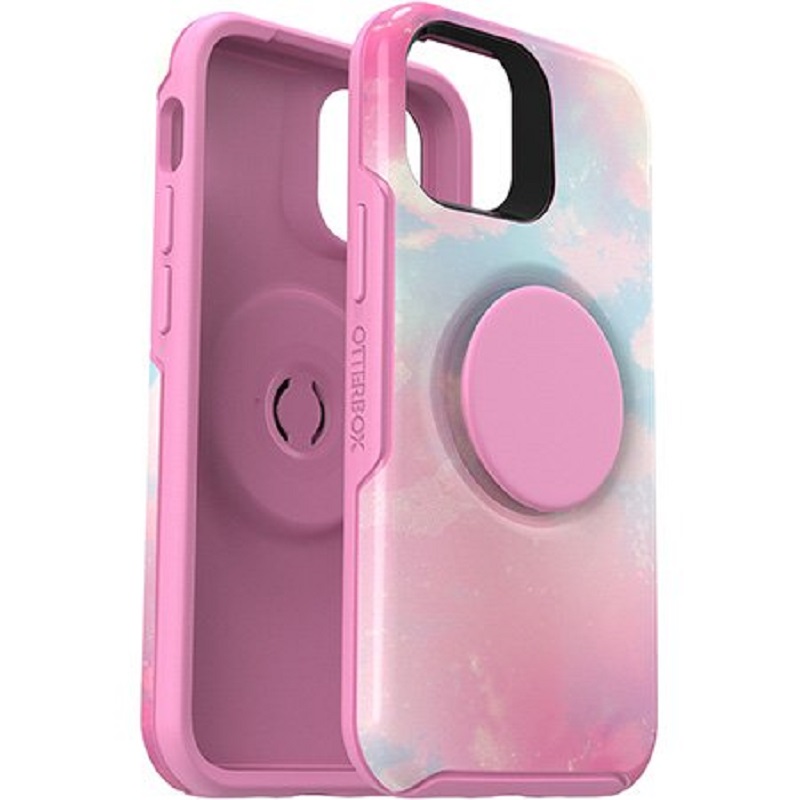 iPhone 12 Mini  OtterBox Pop Symmetry Series Case Pink  Graphic