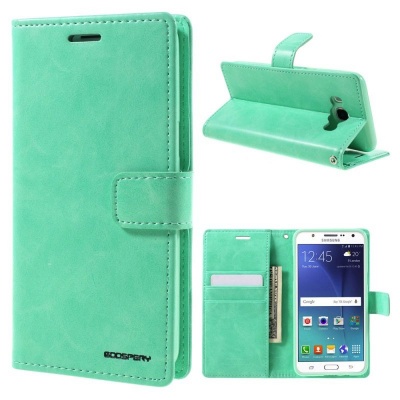Samsung Galaxy J5(2016) Bluemoon Wallet Case Mint