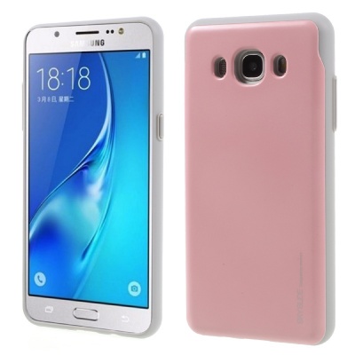 Samsung Galaxy J5(2016) Sky Slide Bumper Case BabyPink