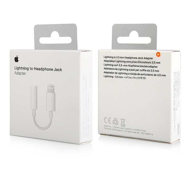 Apple Lightning to 3.5 mm Headphone Jack Adapter