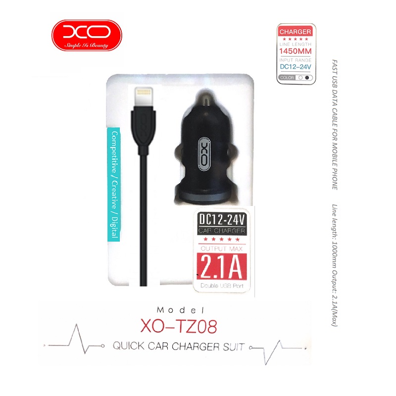 Mobiletech-xo-lightning-usb-car-charger