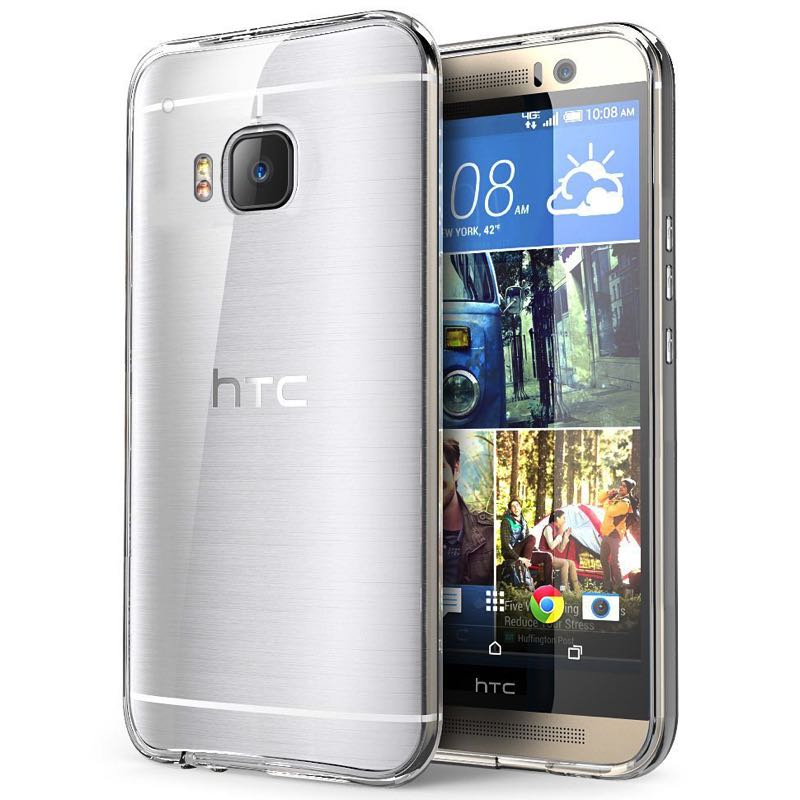 HTC M9 Silicon Case Clear