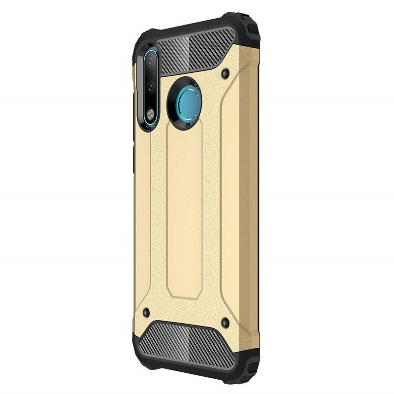 commando tempel Opname Huawei P30 Lite Case - Rosegold Luxury Armor