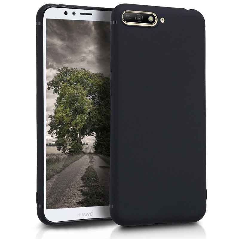 Huawei Y6 2018 Silicon Cover Black