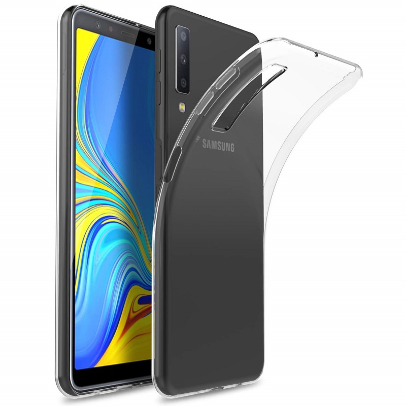 pista Ernest Shackleton Esencialmente Samsung Galaxy A7 (2018) Silicon Clear TPU Case