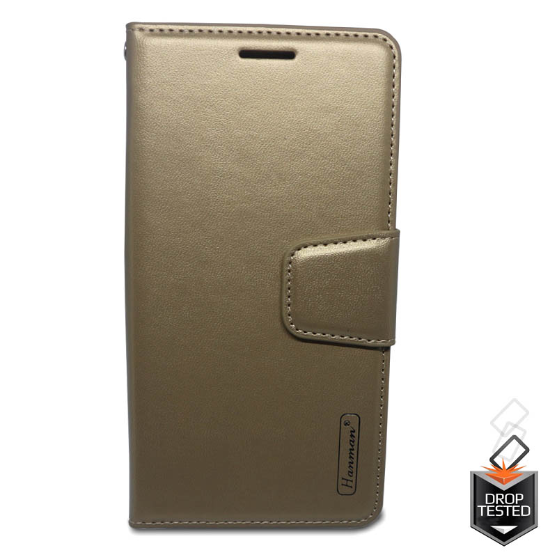 mobiletech-Samsung-Galaxy-A9-2018-hanman-wallet-Gold