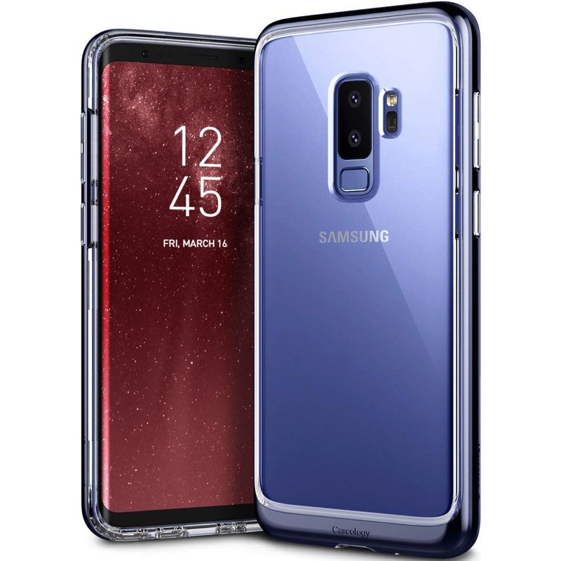 Samsung Galaxy S9 Plus Caseology Skyfall Series Cover Blue Coral