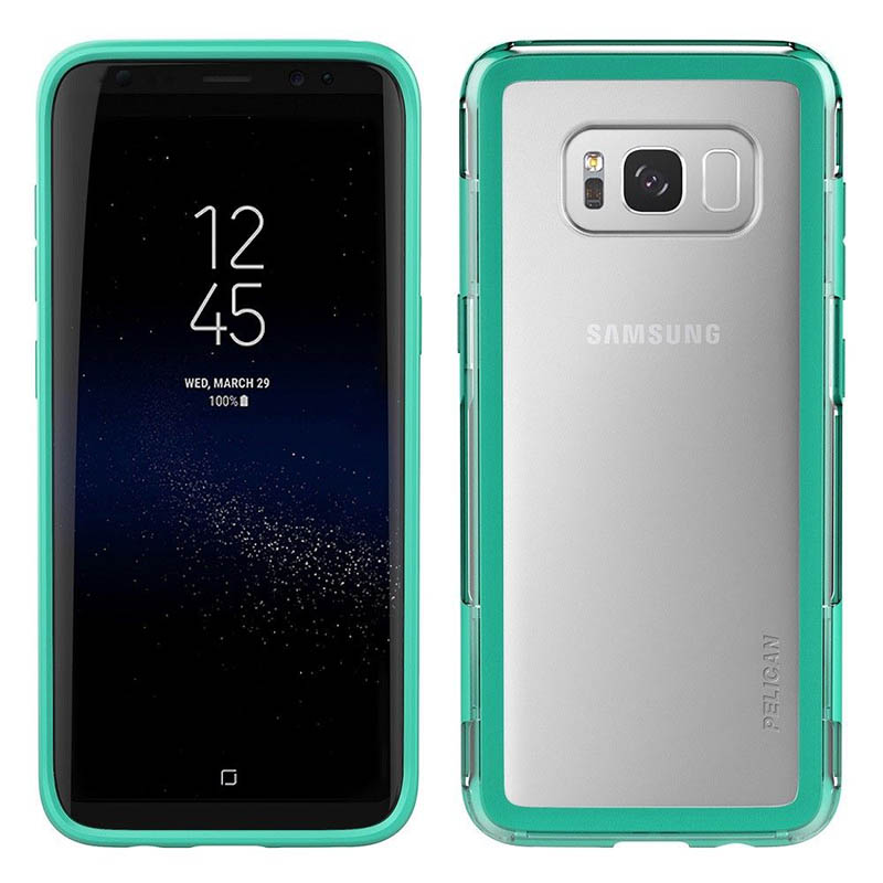 mobiletech-Peli-Adventurer-Case-HPX-Shock-Absorbing-for-Samsung-Galaxy-S8-Clear-Aqua
