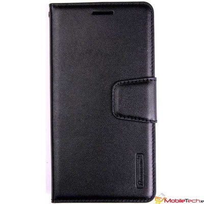 iPhone XS Max Case Hanman Wallet Cover Black