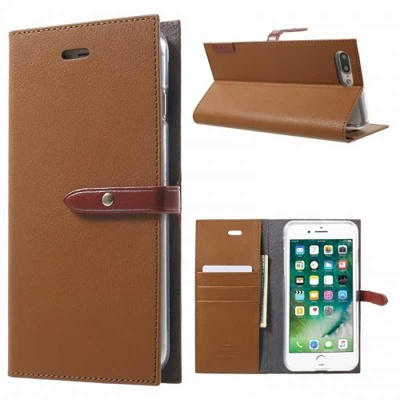 iPhone SE/5S/5 Romance Diary Case Brown