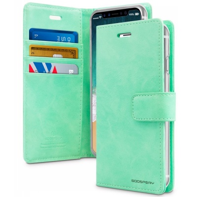 iPhone X Case Goospery Bluemoon Diary Case Mint