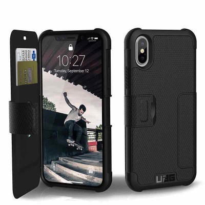 iPhone X UAG Metropolis Feather-Light Case Black