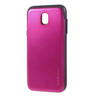 Samsung Galaxy J5(2017)  Sky Slide Bumper Case  Hotpink