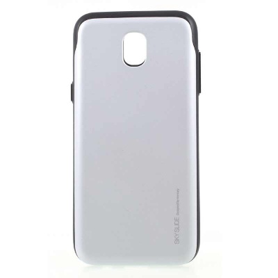 Samsung Galaxy J5(2017)  Sky Slide Bumper Case  Silver