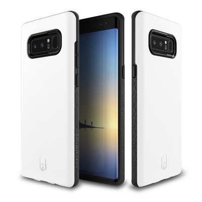 Samsung Galaxy Note 8 Patchworks LEVEL ITG  Series Cover White/Black