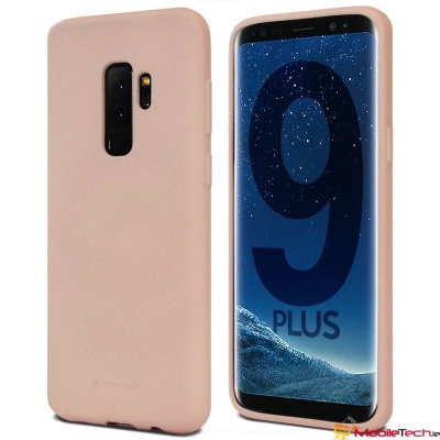 Samsung Galaxy S9 Plus Goospery Soft Feeling Case PinkSand