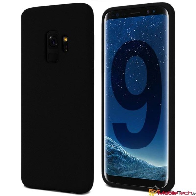 Samsung Galaxy S9 Goospery Soft Feeling Case Black