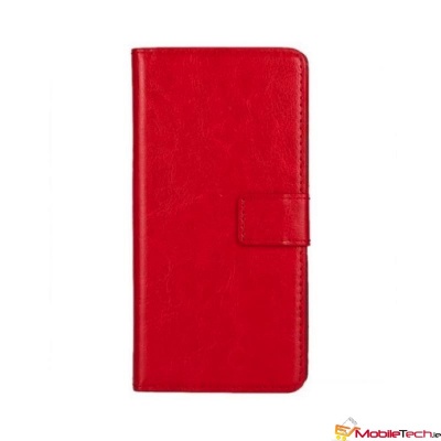 Vodafone Smart N9 PU Leather Wallet Case  Red