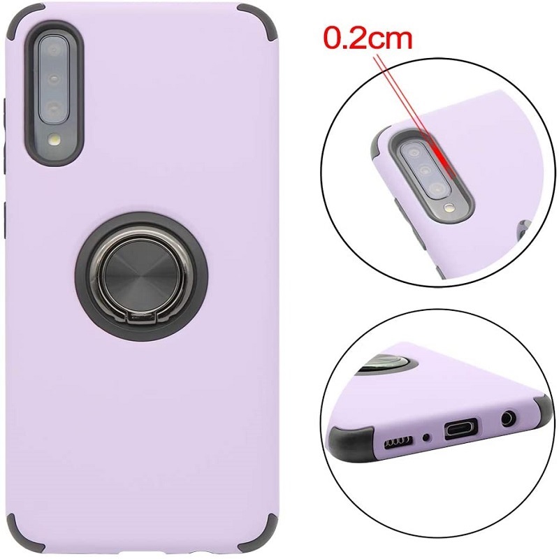 Huawei P Smart 2019  Magnetic Ring Holder Cover Purple