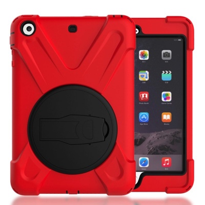 Apple IPad Mini 1 2 3 Pirate King Dust/Shock Proof Cover Stand Holder Case Red