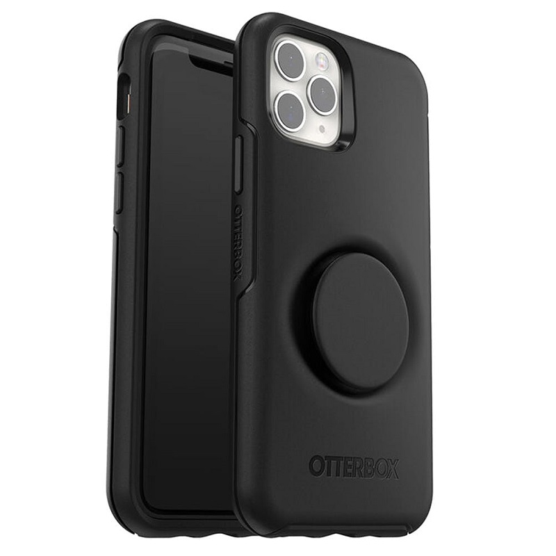 iPhone 11 Pro Otter + Pop Symmetry Series Case Black