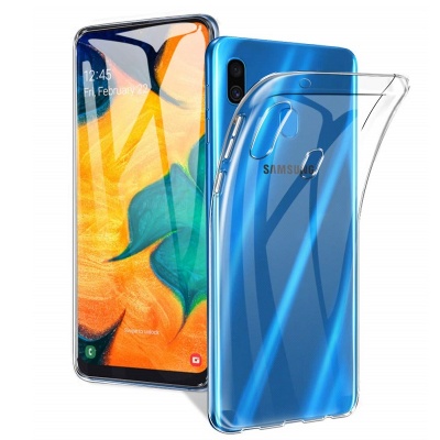 Samsung Galaxy A20 / A30 Silicon Clear TPU Case