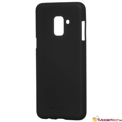 Samsung Galaxy A8(2018) Goospery Soft Feeling Case Black