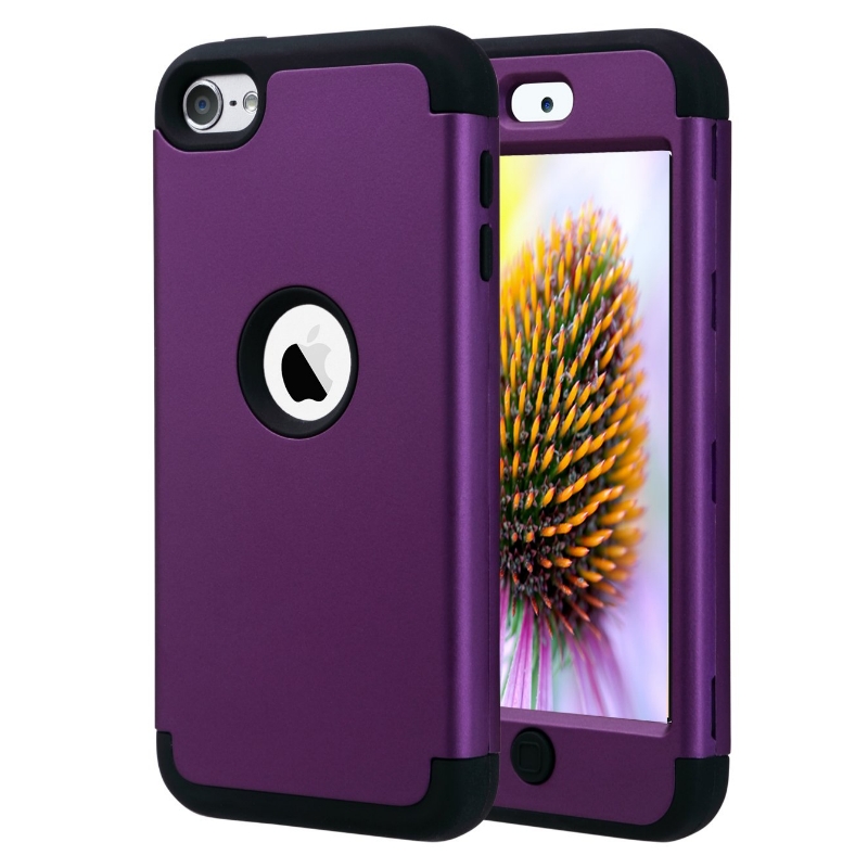 iPod Touch (5th/6th Generation)  Hybrid Protector Cover Purple/Black