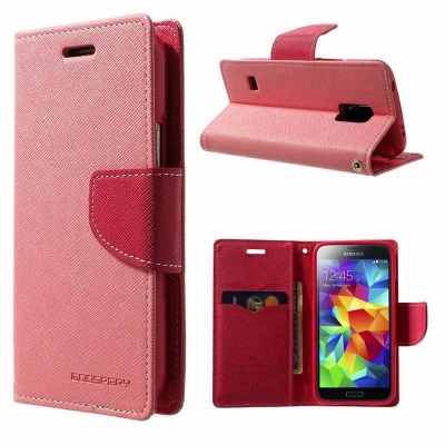 Samsung Galaxy S5 Fancy Diary Case Pink