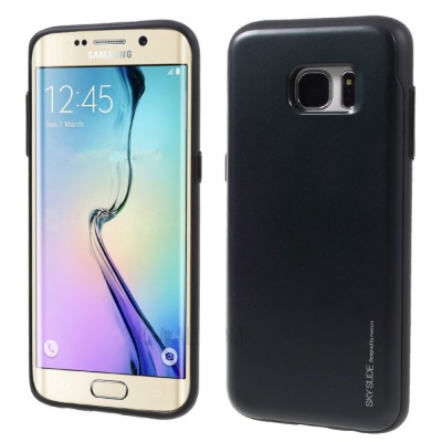 Samsung Galaxy S7 Edge Sky Slide Bumper Case Black
