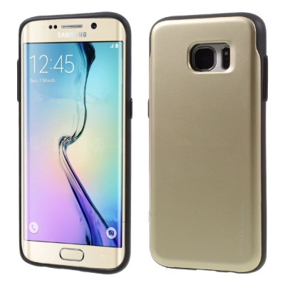 Samsung Galaxy S7 Edge Sky Slide Bumper Case Gold