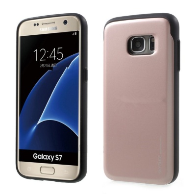 Samsung Galaxy S7 Edge Sky Slide Bumper Case RoseGold