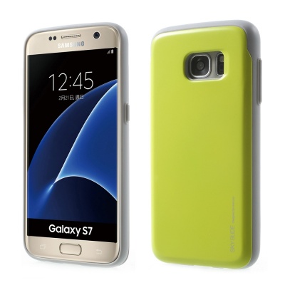 Samsung Galaxy S7 Sky Slide Bumper Case Green