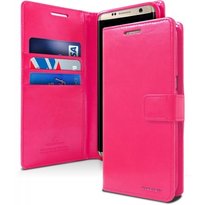 Samsung Galaxy S8 Bluemoon Wallet Case  Hot Pink