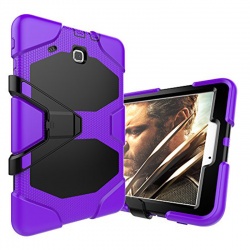 Samsung Galaxy Tab A-8.0 (2019) SM-T290 Shockproof Cover With Kickstand | Purple