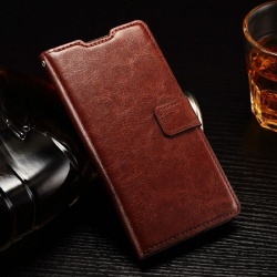 iphone 12 Pro Max Leather Wallet Case | Brown