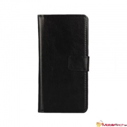 Alcatel 1SE Leather Wallet Case Black