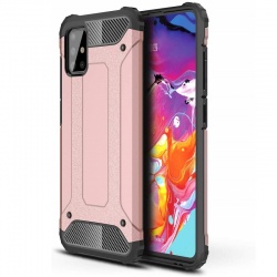 Samsung Galaxy S20 FE 5G Case - Rosegold Luxury Armor