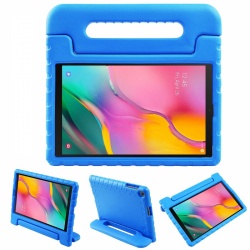 Samsung Galaxy Tab A7 10.4 (2020) Case for Kids Rubber shock Proof Cover with Handle Stand | Blue