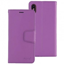 Huawei P Smart Z Alivo Wallet Case Purple