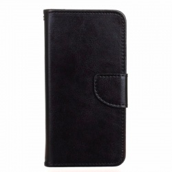 HTC 530 PU Leather Wallet Case Black